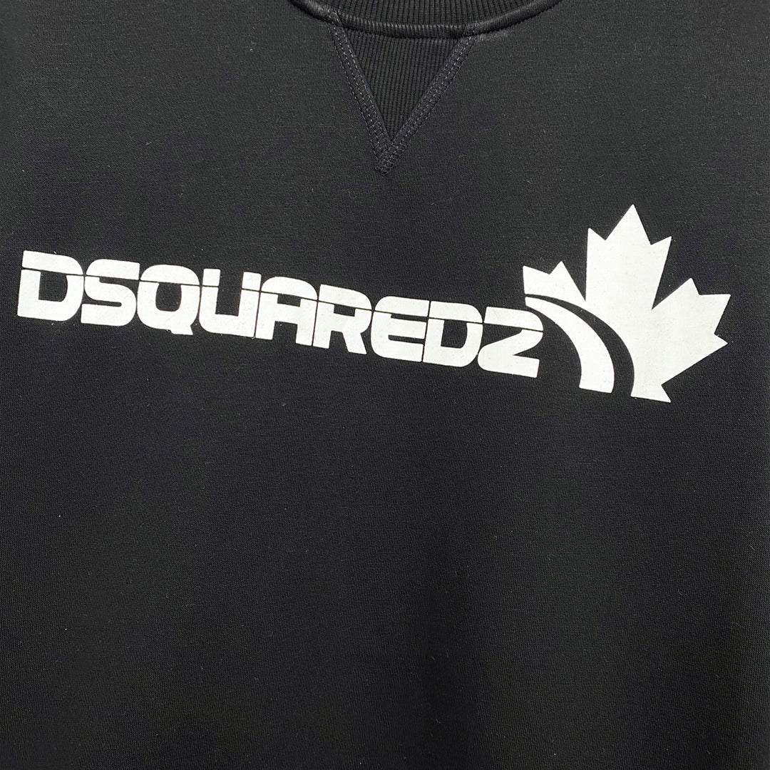 Dsquared2 Maple leaf Cotton Sweatshirt