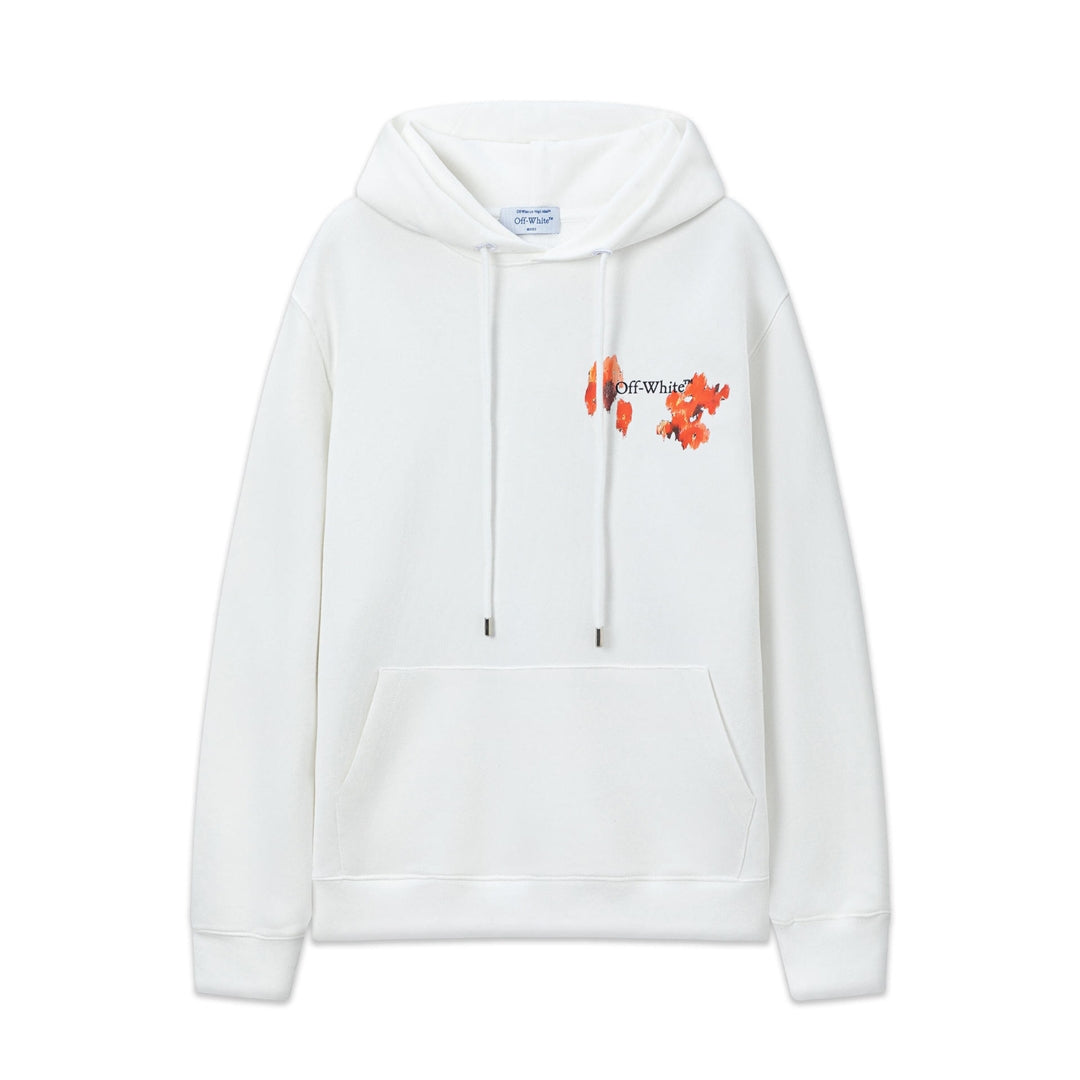 OFF Logo Print Hoodie