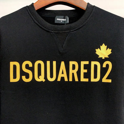 Dsquared2 Maple Leaf Logo Cotton Sweatshirt