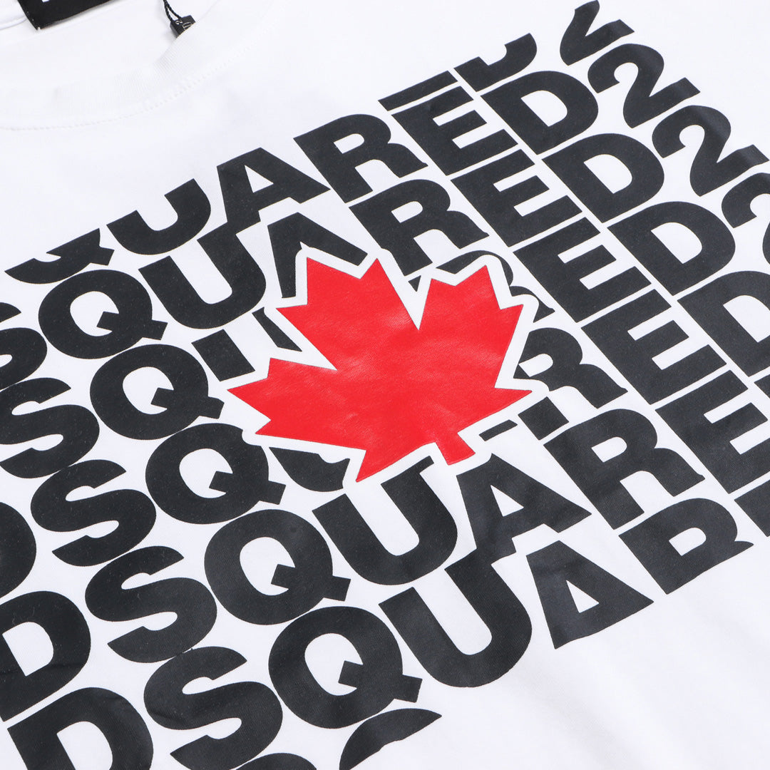 Dsquared2 Maple leaf Cotton T-shirt