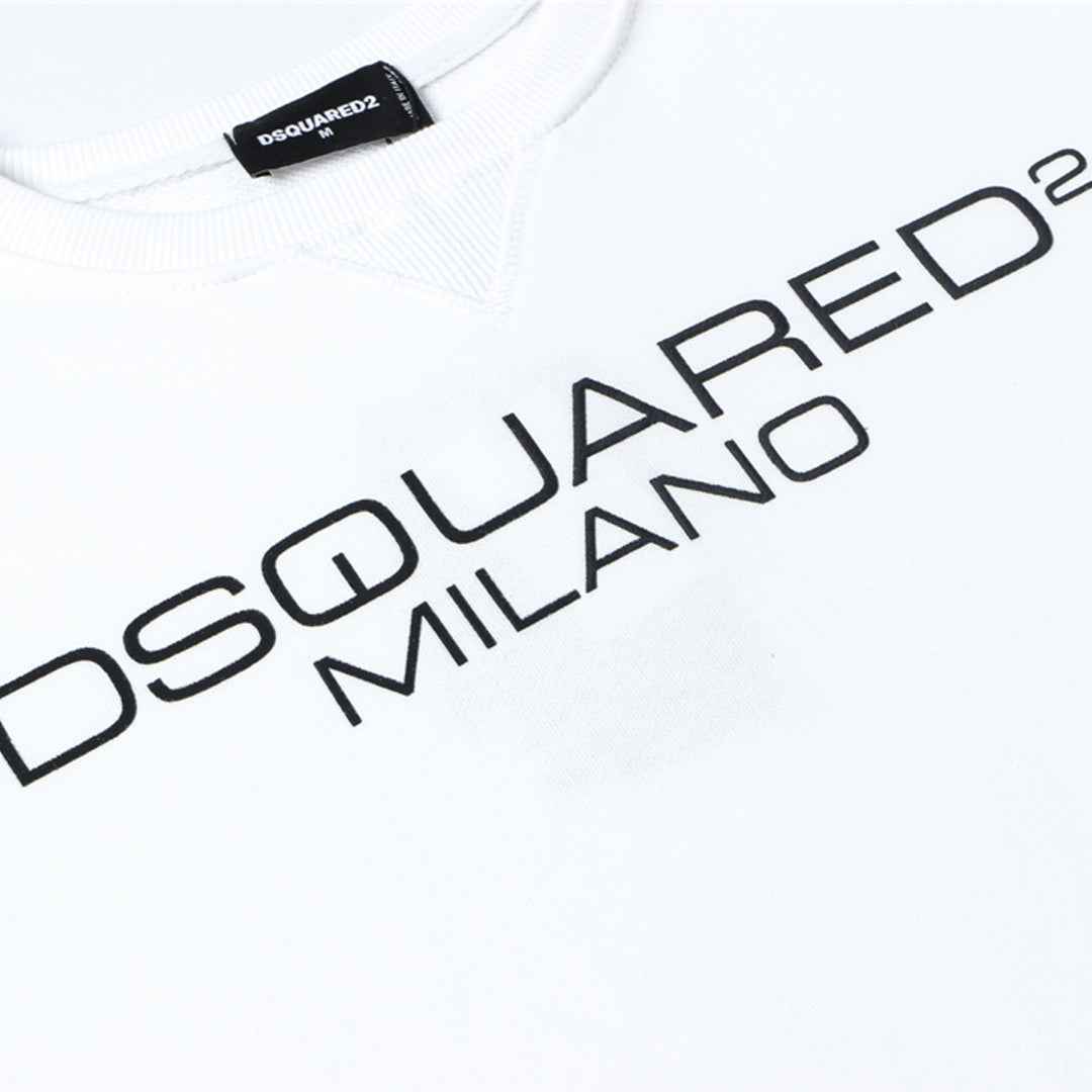 Dsquared2 Miland Logo Cotton Sweatshirt