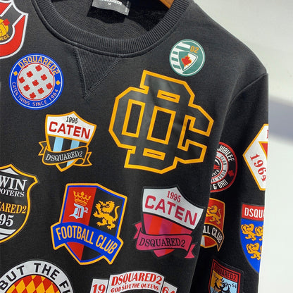 Dsquared2 Stamp Cotton Sweatshirt