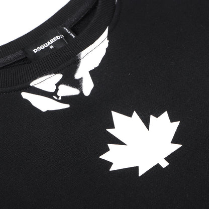 Dsquared2 Maple Leaf Cotton Sweatshirt
