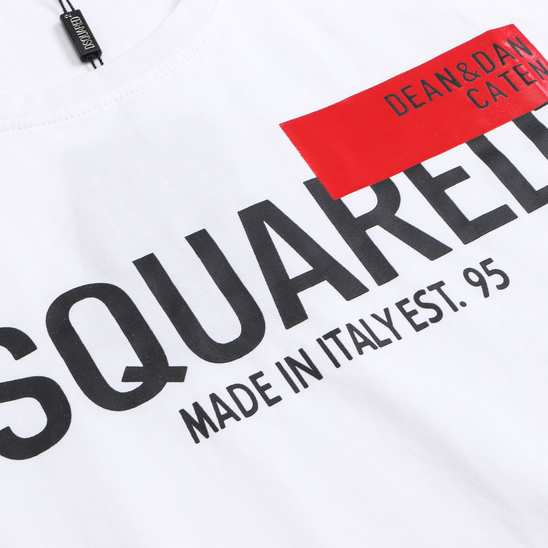 Dsquared2 Logo Print Cotton T-shirt