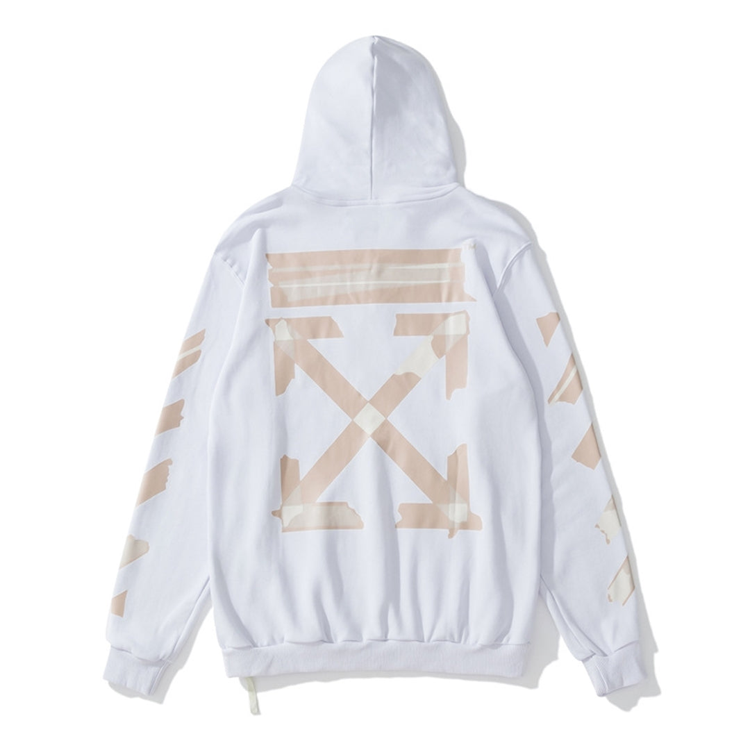 OFF Logo Print Hoodie