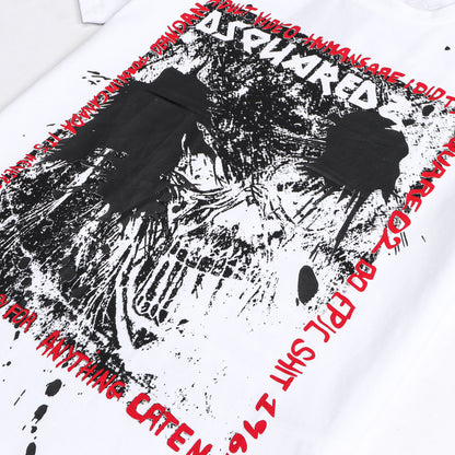 Dsquared2 Demon Poster Cotton T-shirt