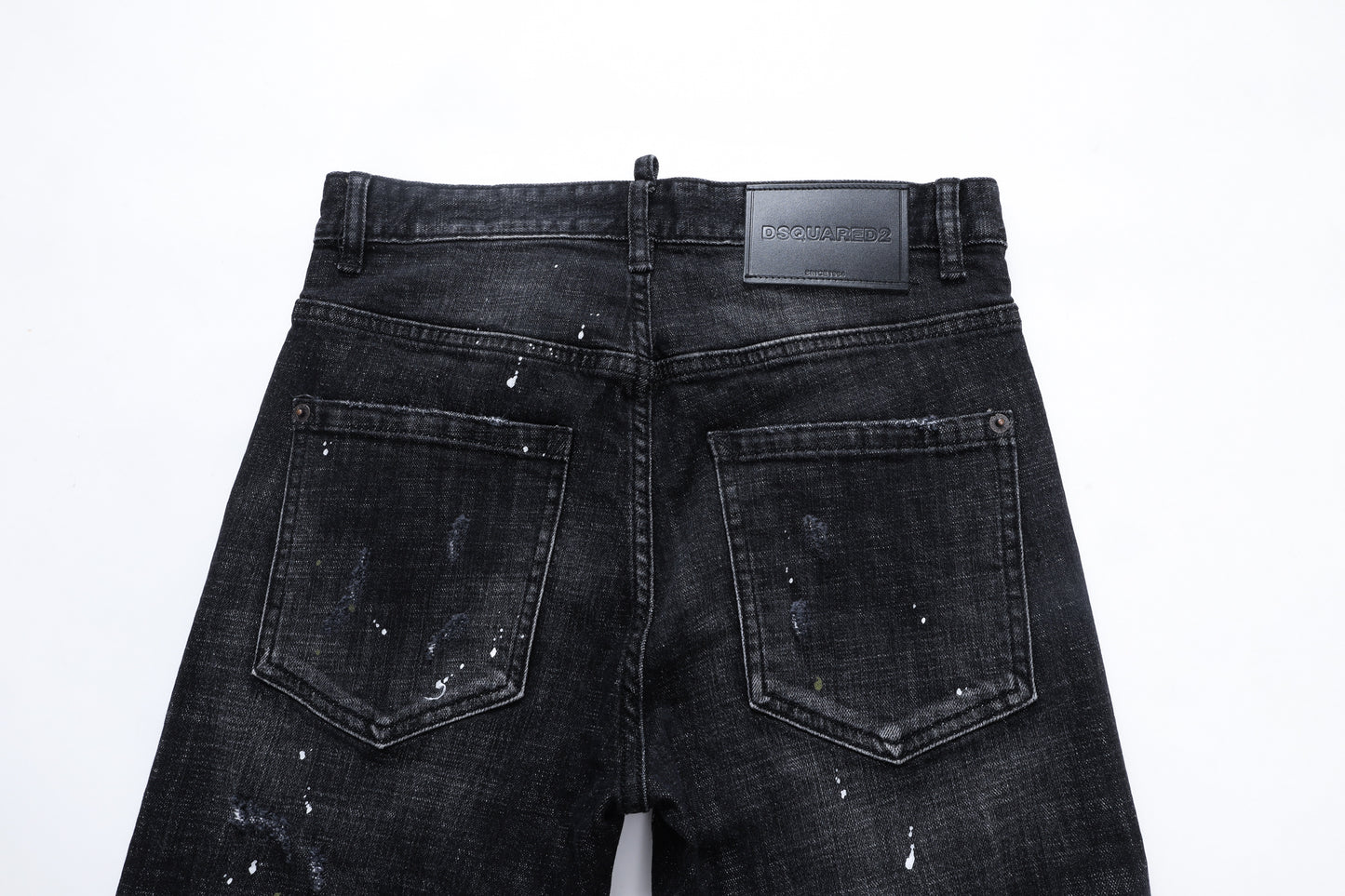 DSQ2 Jeans Black Ripped