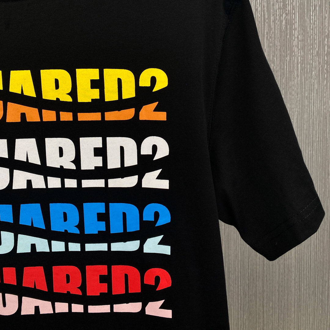 Dsquared2 Colorful Logo Cotton T-shirt