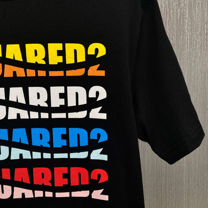Dsquared2 Colorful Logo Cotton T-shirt