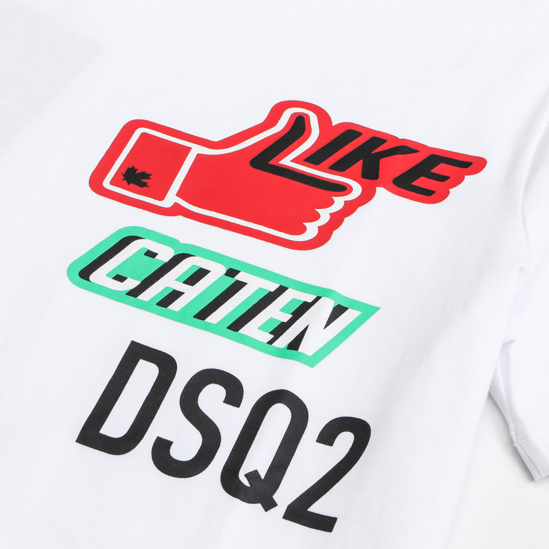 Dsquared2 Like DSQ2 Logo Cotton T-shirt