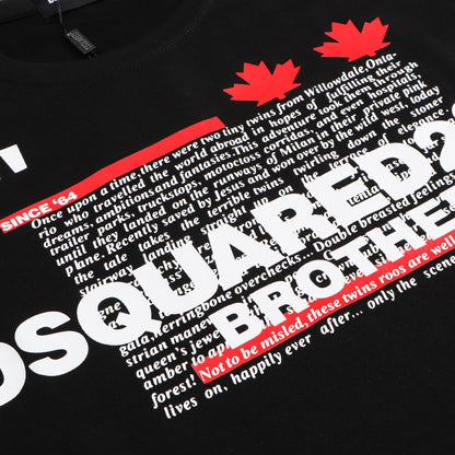 Dsquared2 Maple leaf Cotton T-shirt