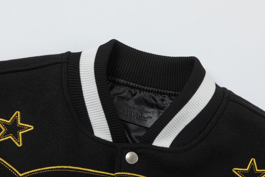 OFF Logo Jacket Coat