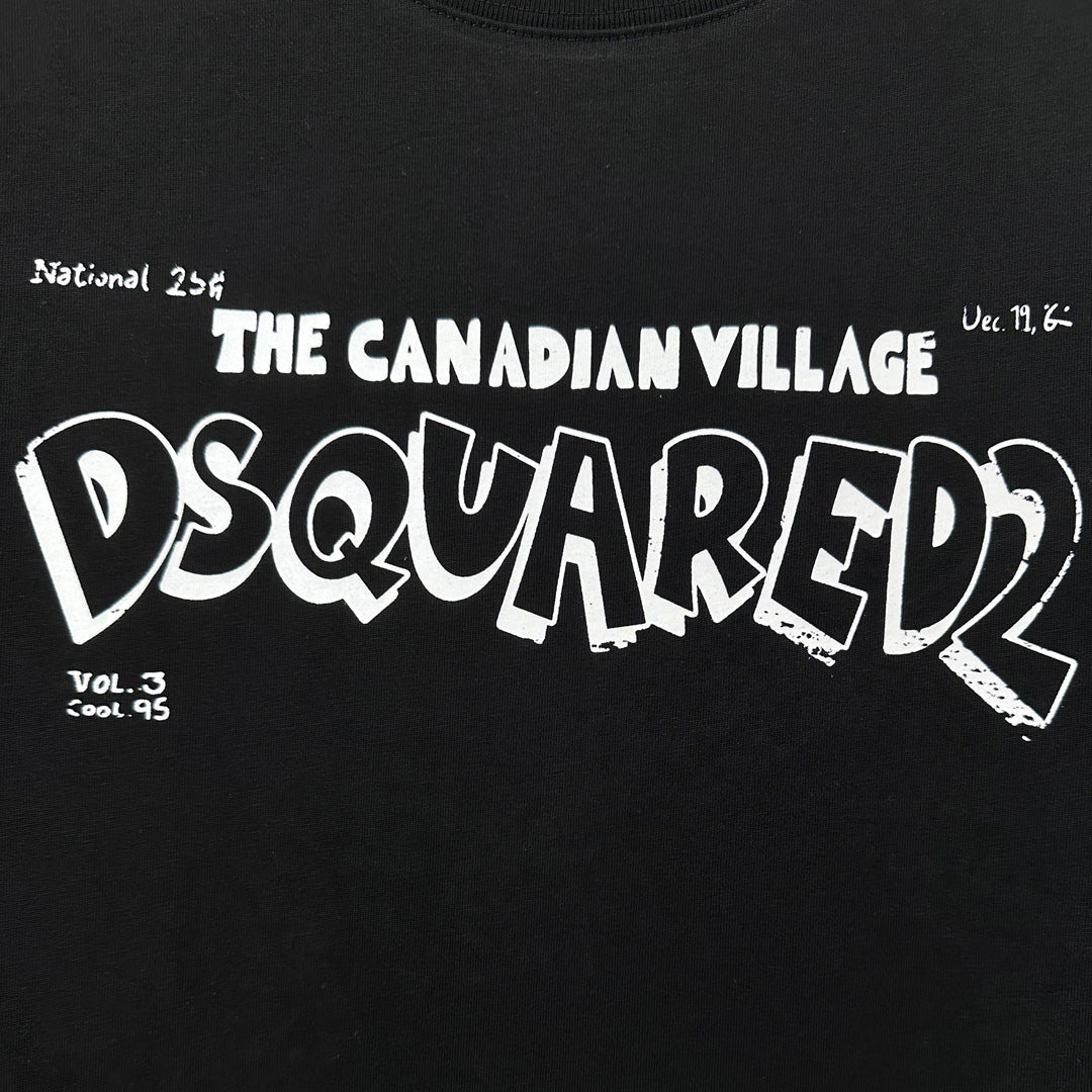 Dsquared2 Logo Print Cotton T-shirt