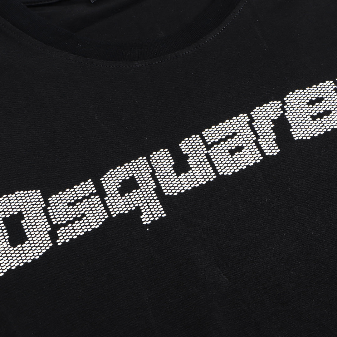Dsquared2 Logo Black/White Cotton T-shirt