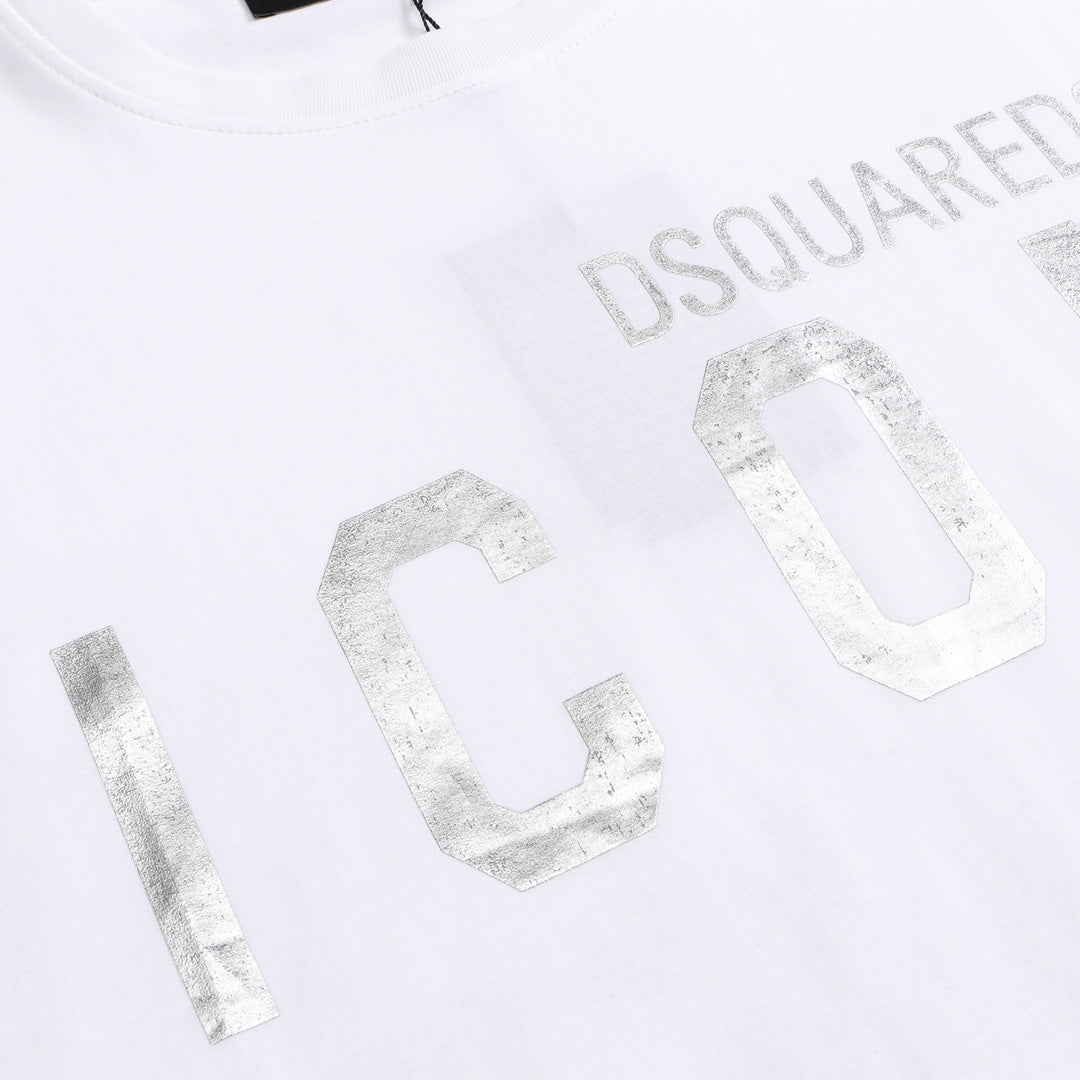 Dsquared2 Silver ICON Logo T-shirt
