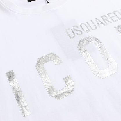 Dsquared2 Silver ICON Logo T-shirt