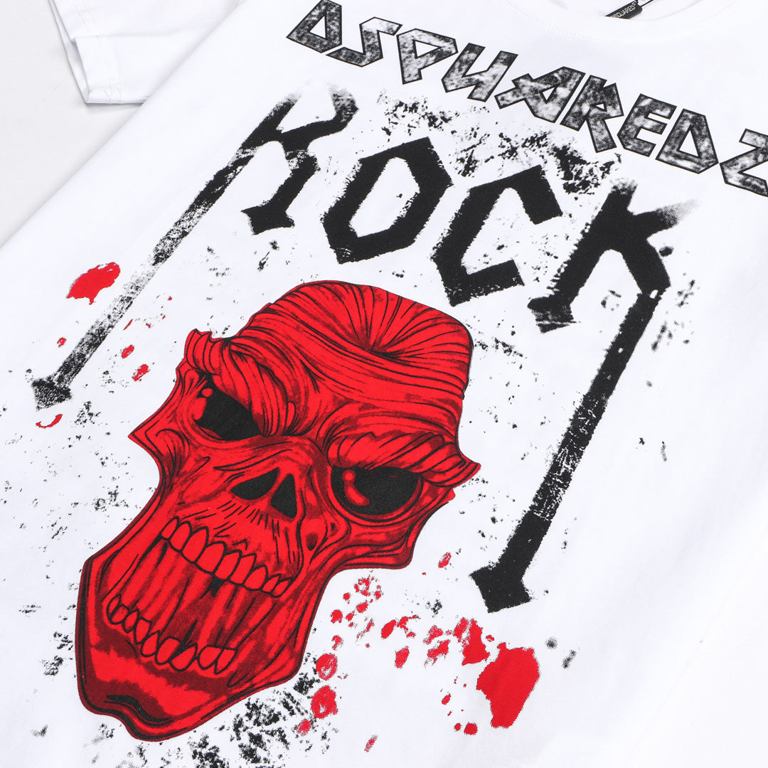 Dsquared2 Skull Rock Cotton T-shirt