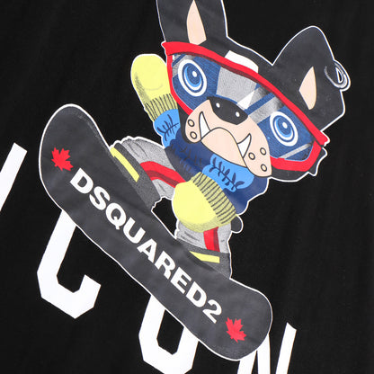 Dsquared2 Skateboard ICON Cotton T-shirt