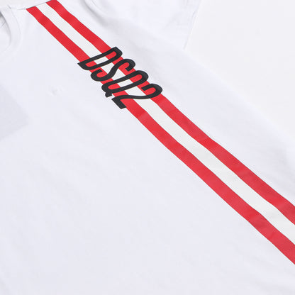 Dsquared2 DSQ2 Stripes Cotton T-shirt