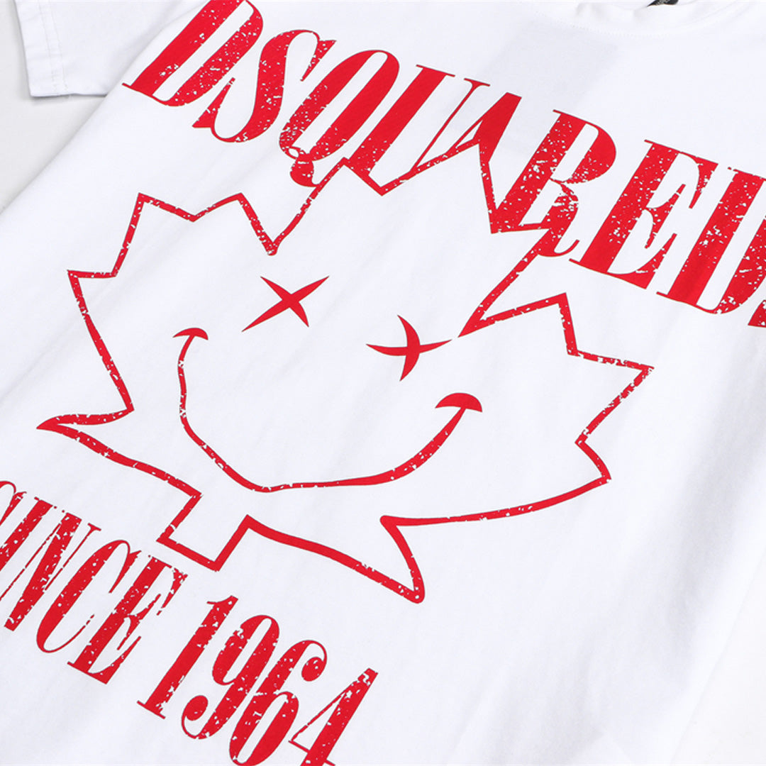 Dsquared2 Maple leaf Cotton T-shirt