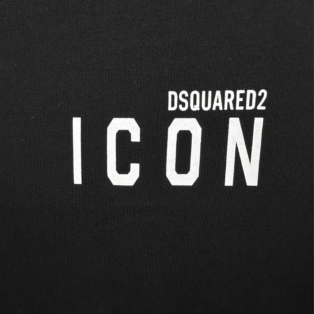 Dsquared2 ICON Shoulder Strap Cotton T-shirt