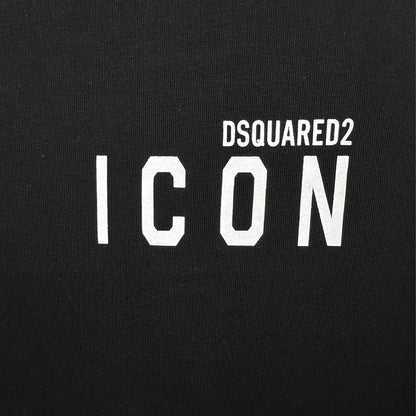 Dsquared2 ICON Shoulder Strap Cotton T-shirt