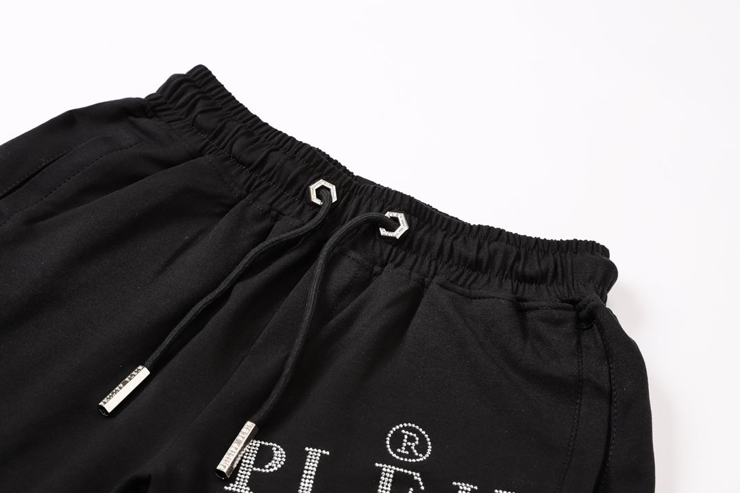 PP Skull T-shirt Shorts Suit