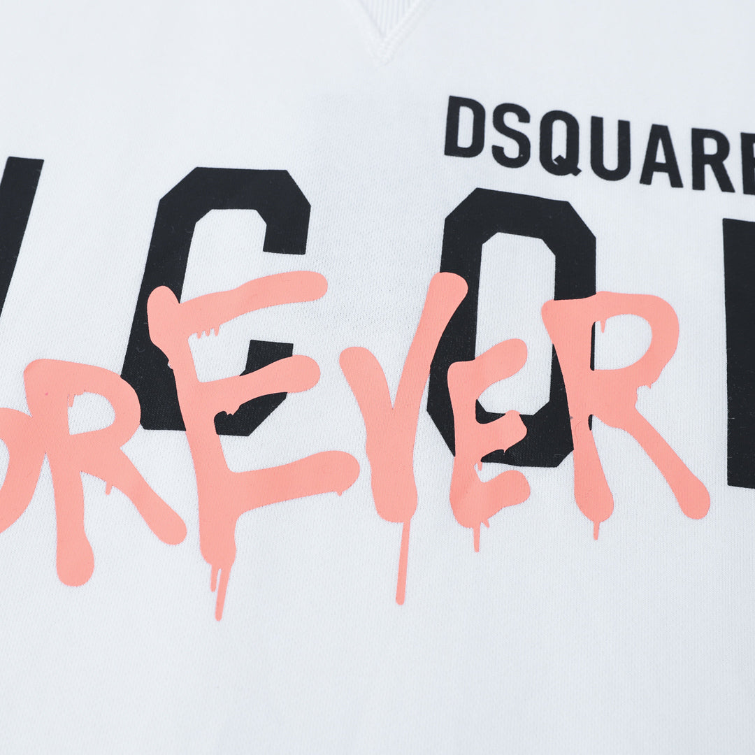 Dsquared2 Forever ICON Cotton Sweatshirt