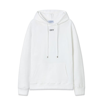 OFF Logo Print Hoodie