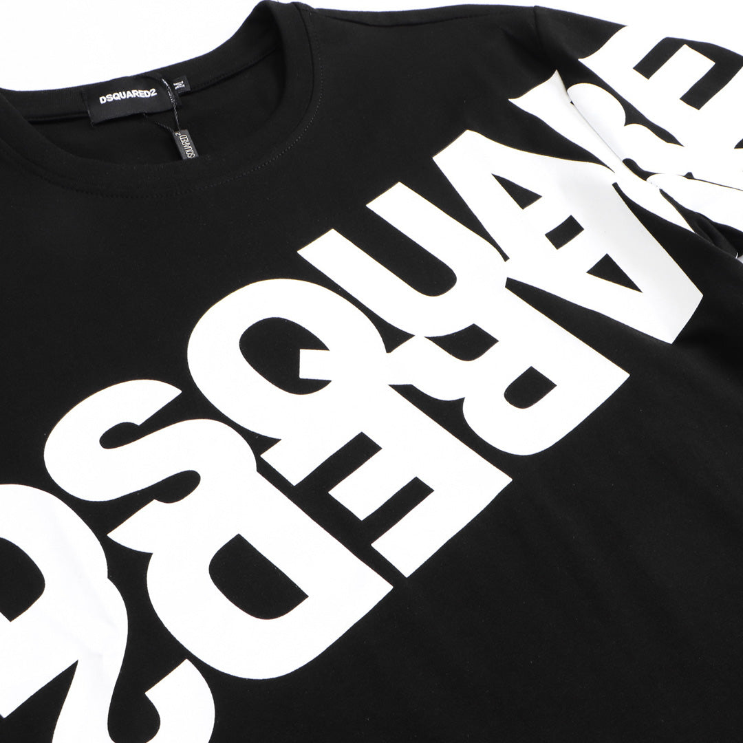 Dsquared2 Diagonal Logo Cotton T-shirt