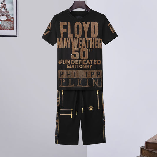 PP T-shirt Shorts Suit