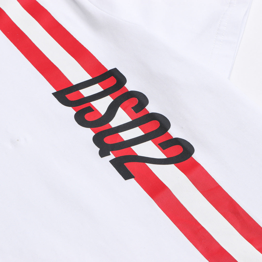 Dsquared2 DSQ2 Stripes Cotton T-shirt