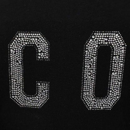 Dsquared2 Crystal ICON Cotton T-shirt