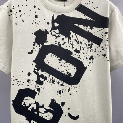 Dsquared2  Slanted ICON Paint Cotton T-shirt