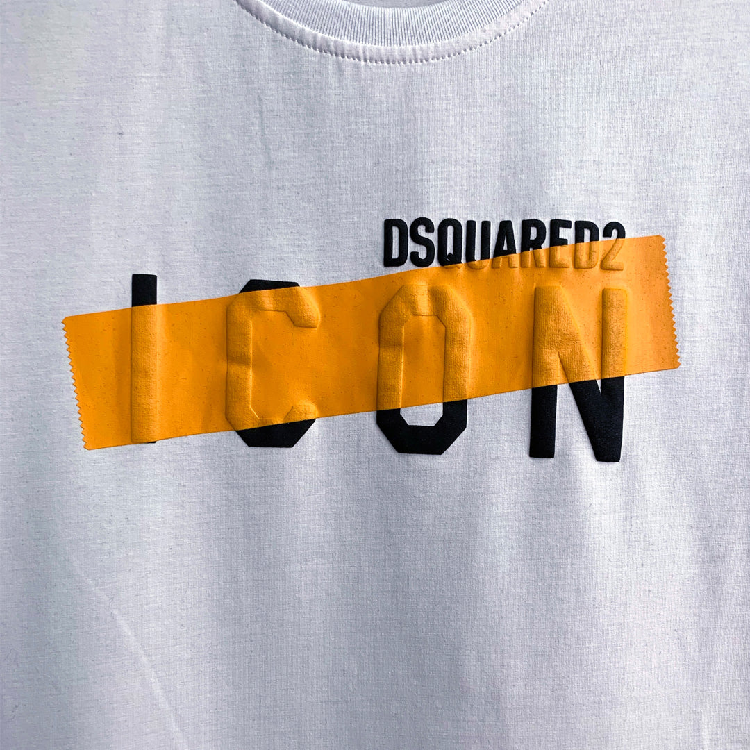 Dsquared2 Tape ICON Cotton T-shirt