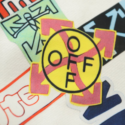 OFF Logo Print Hoodie