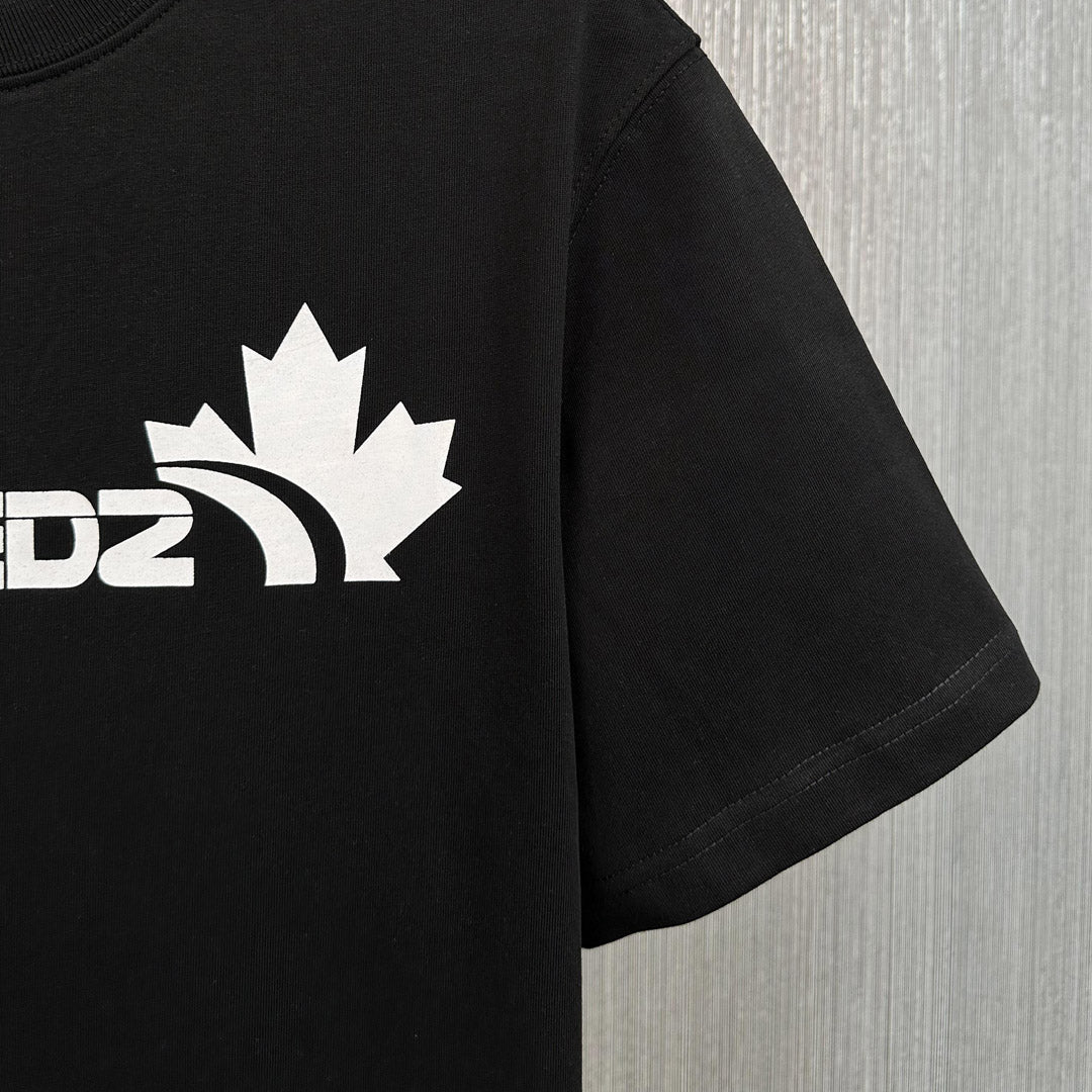 Dsquared2 Maple Leaf Logo Cotton T-shirt