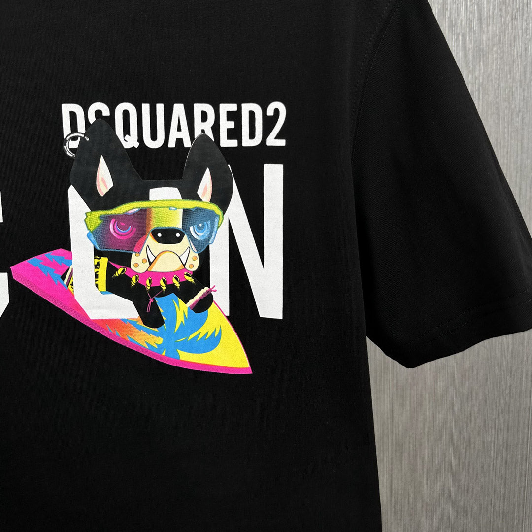Dsquared2 Surfing ICON Cotton T-shirt