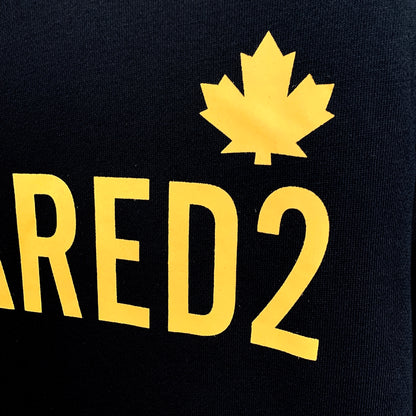 Dsquared2 Maple Leaf Logo Cotton Sweatshirt