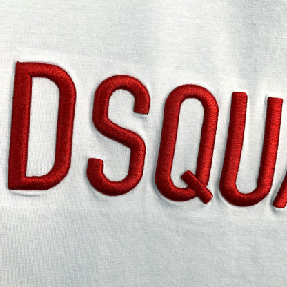Dsquared2 Embroidery Logo Cotton T-shirt