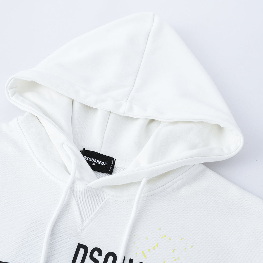 Dsquared2 Colorful Paint ICON Hoodie