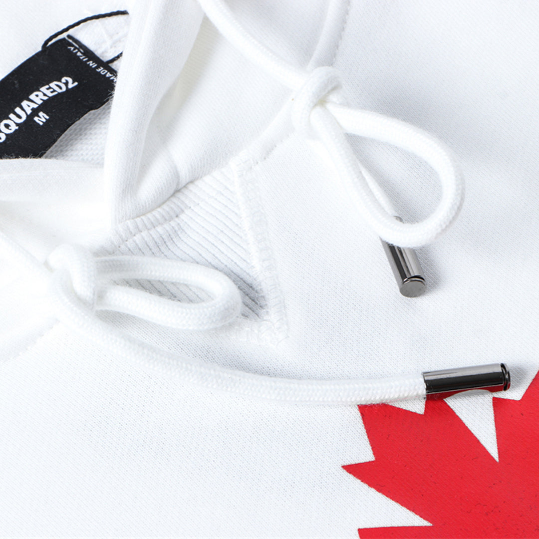 Dsquared2 Maple Leaf Logo Hoodie