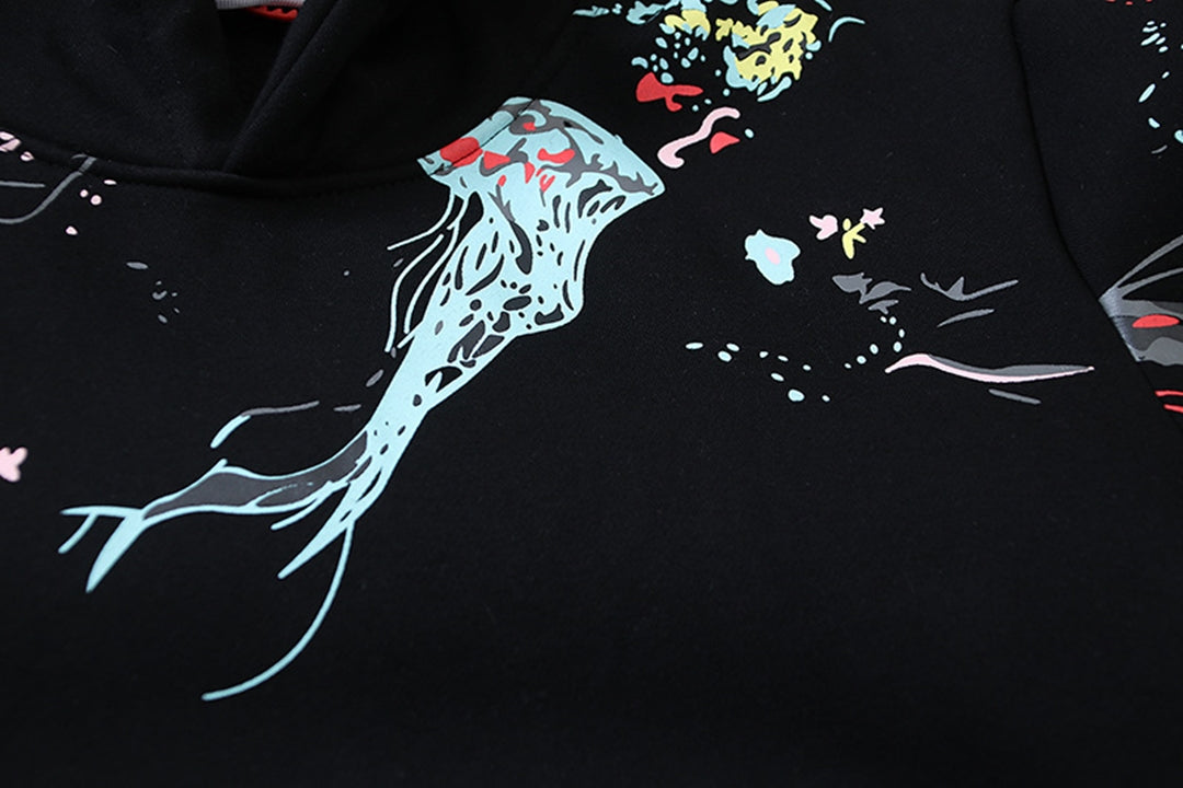 OFF Logo Print Hoodie