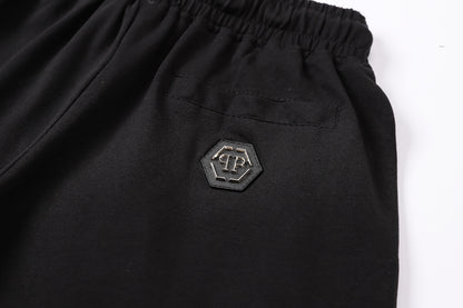 PP Skull T-shirt Shorts Suit