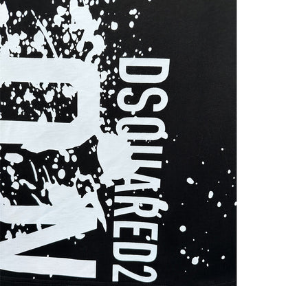 Dsquared2 ICON Paint Logo Cotton T-shirt