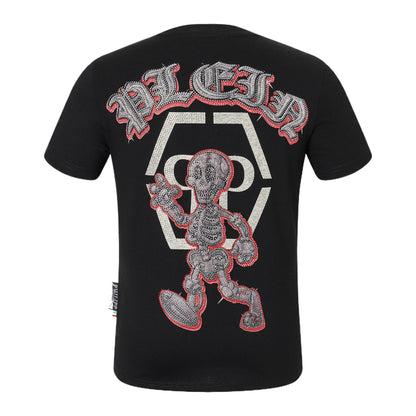 PP T-shirt Back Skull