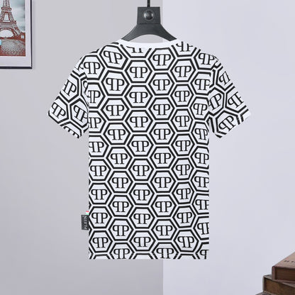 PP Skull T-shirt Shorts Suit