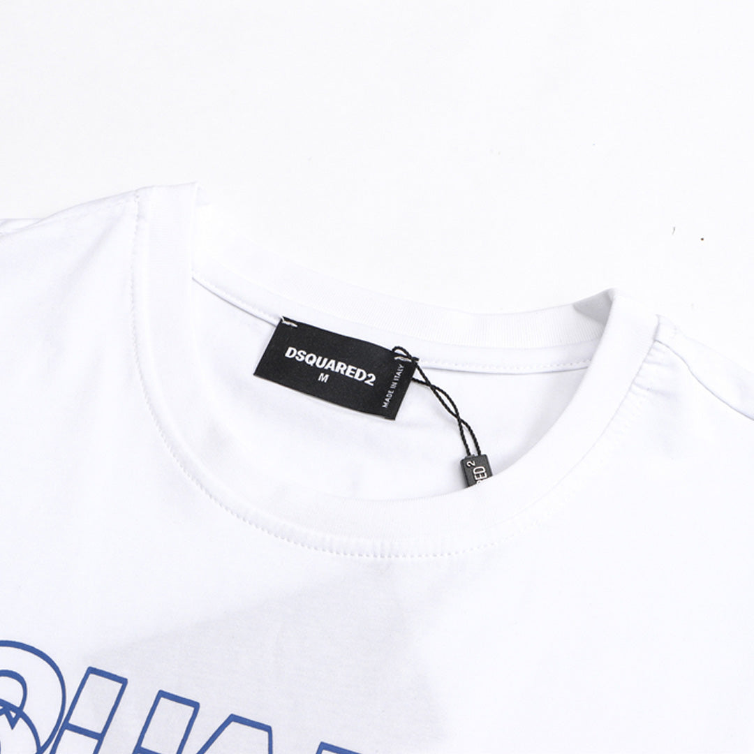 Dsquared2 Maple Leaf Logo Cotton T-shirt