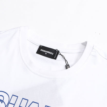 Dsquared2 Maple Leaf Logo Cotton T-shirt