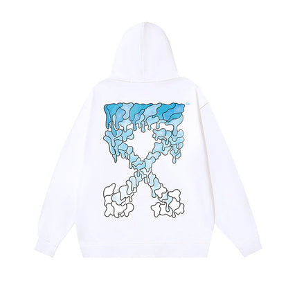 OFF Logo Print Hoodie
